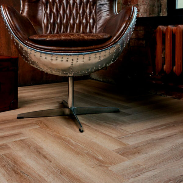 Плитка ПВХ Vinilam Parquet Herringbone Классический Паркет, 6.5 мм