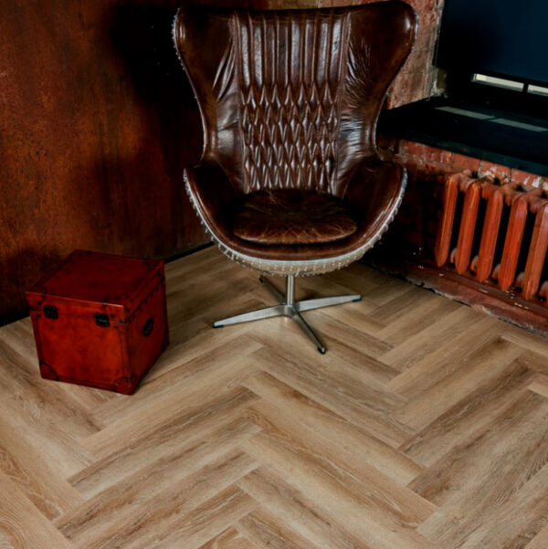 Плитка ПВХ Vinilam Parquet Herringbone Классический Паркет, 6.5 мм