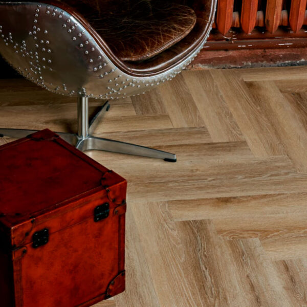 Плитка ПВХ Vinilam Parquet Herringbone Классический Паркет, 6.5 мм