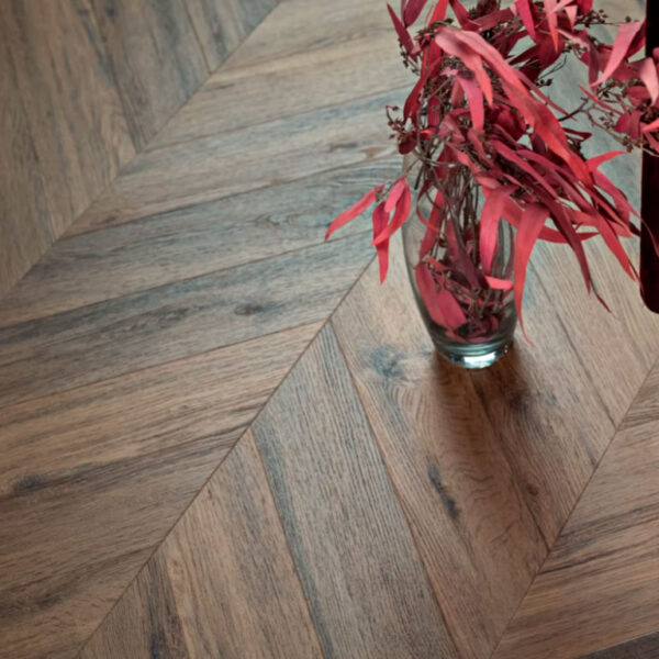 Плитка ПВХ Vinilam Parquet Chevron Шеврон Лувр, 8.5 мм