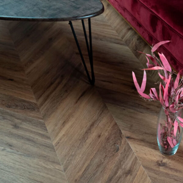 Плитка ПВХ Vinilam Parquet Chevron Шеврон Лувр, 8.5 мм