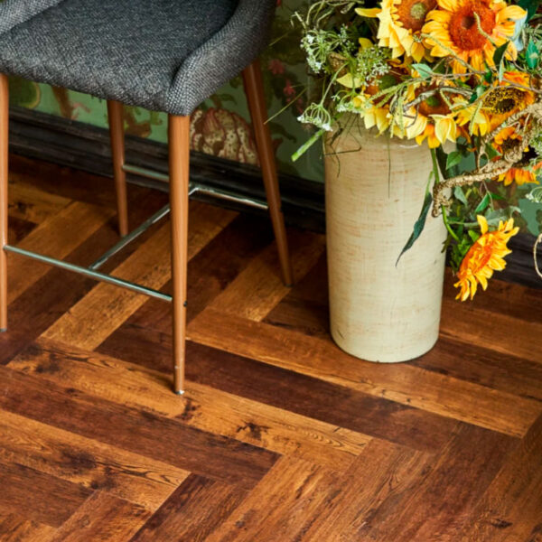 Плитка ПВХ Vinilam Parquet Herringbone Парижский Паркет, 6.5 мм