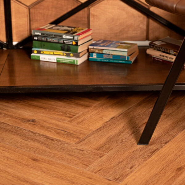 Плитка ПВХ Vinilam Parquet Herringbone Паркет Де Вилль, 6.5 мм