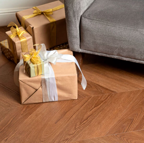 Плитка ПВХ Vinilam Parquet Chevron Шеврон Плезир, 8.5 мм