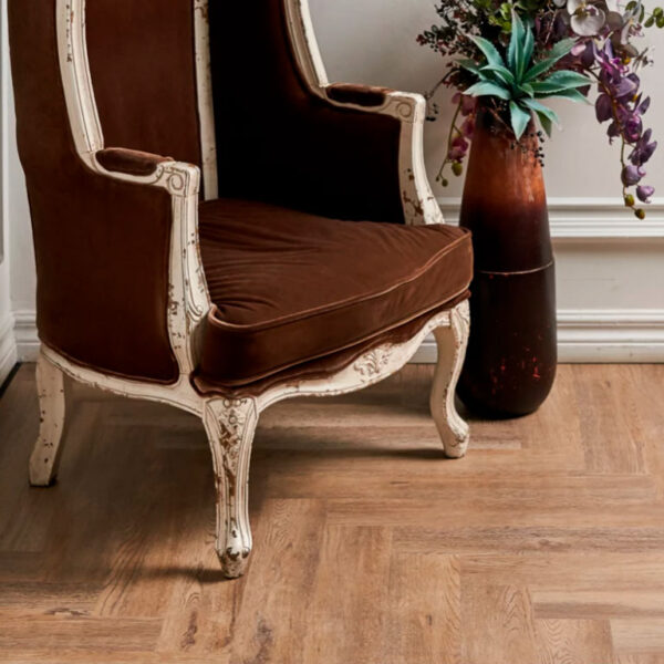 Плитка ПВХ Vinilam Parquet Herringbone Северный Паркет, 6.5 мм