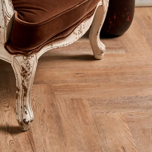 Плитка ПВХ Vinilam Parquet Herringbone Северный Паркет, 6.5 мм