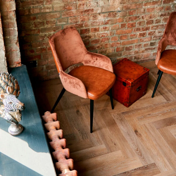 Плитка ПВХ Vinilam Parquet Herringbone Паркет Винсент, 6.5 мм