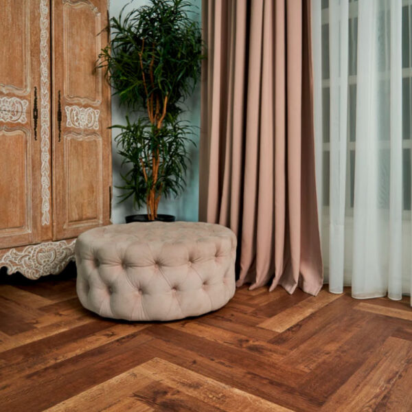 Плитка ПВХ Vinilam Parquet Herringbone Версальский Паркет, 6.5 мм