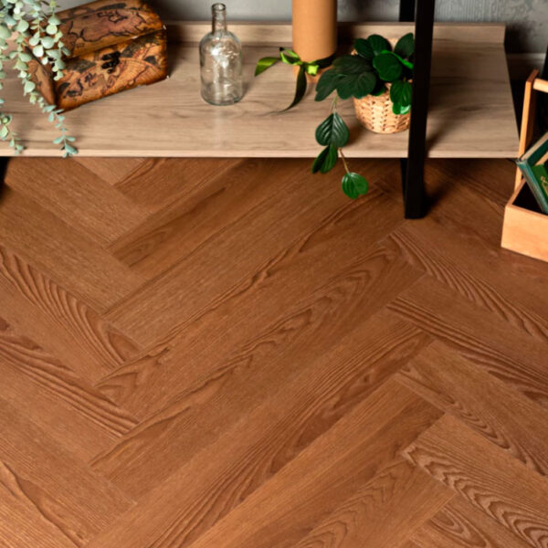 Плитка ПВХ Vinilam Parquet Herringbone Паркет Винсент, 6.5 мм